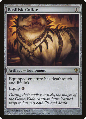 Basilisk Collar [Worldwake] Magic: The Gathering