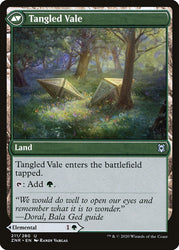 Tangled Florahedron // Tangled Vale [Zendikar Rising] Magic: The Gathering