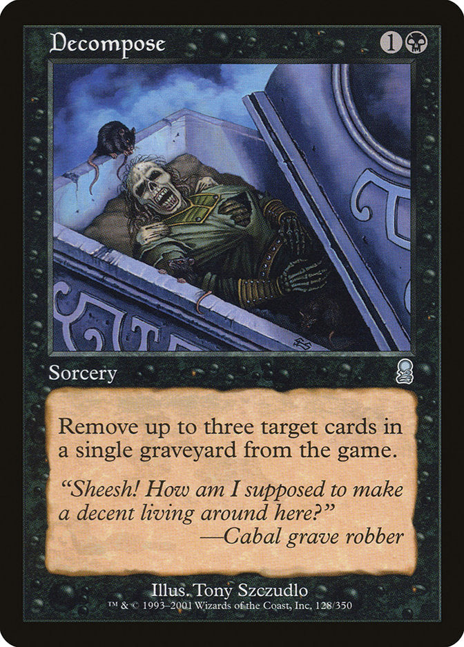 Decompose [Odyssey] Magic: The Gathering