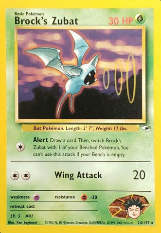 Brock's Zubat (24/132) [Gym Heroes Unlimited] Pokémon