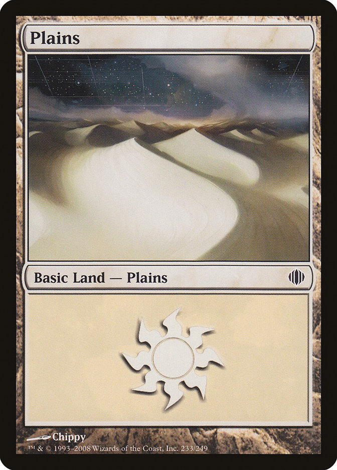 Plains (233) [Shards of Alara] Magic: The Gathering