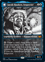 Jacob Hauken, Inspector // Hauken's Insight (Showcase Eternal Night) [Innistrad: Crimson Vow] Magic: The Gathering