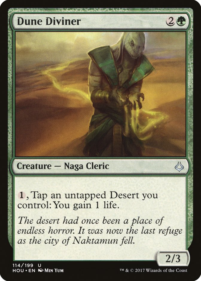 Dune Diviner [Hour of Devastation] Magic: The Gathering
