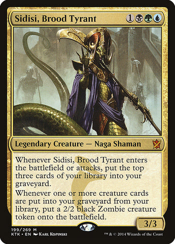 Sidisi, Brood Tyrant [Khans of Tarkir] Magic: The Gathering