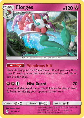 Florges (86/131) [Sun & Moon: Forbidden Light] Pokémon