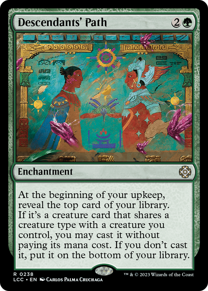 Descendants' Path [The Lost Caverns of Ixalan Commander] Magic: The Gathering