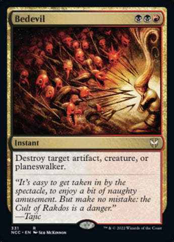 Bedevil [Streets of New Capenna Commander] Magic: The Gathering