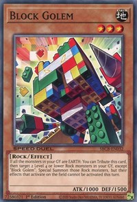Block Golem [SBCB-EN032] Common Yu-Gi-Oh!