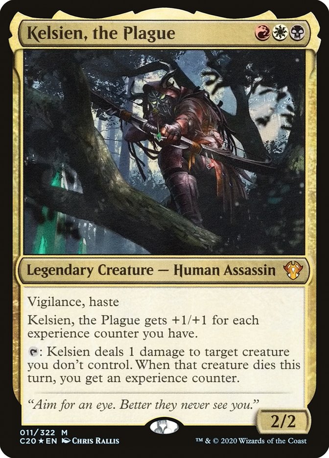 Kelsien, the Plague [Commander 2020] Magic: The Gathering