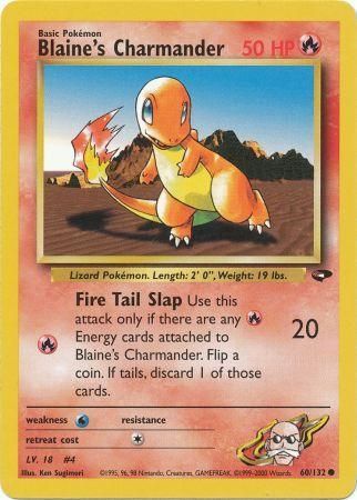 Blaine's Charmander (60/132) [Gym Challenge Unlimited] Pokémon