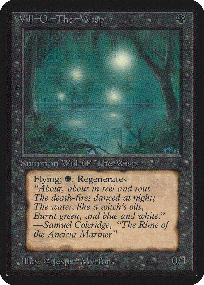 Will-o'-the-Wisp [Alpha Edition] Magic: The Gathering