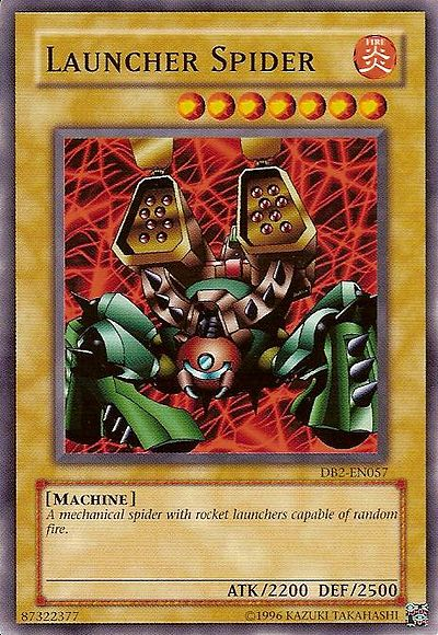Launcher Spider [DB2-EN057] Common Yu-Gi-Oh!