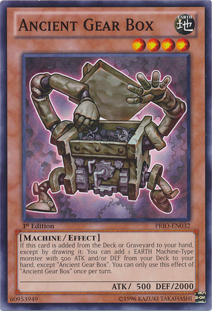 Ancient Gear Box [PRIO-EN032] Common Yu-Gi-Oh!