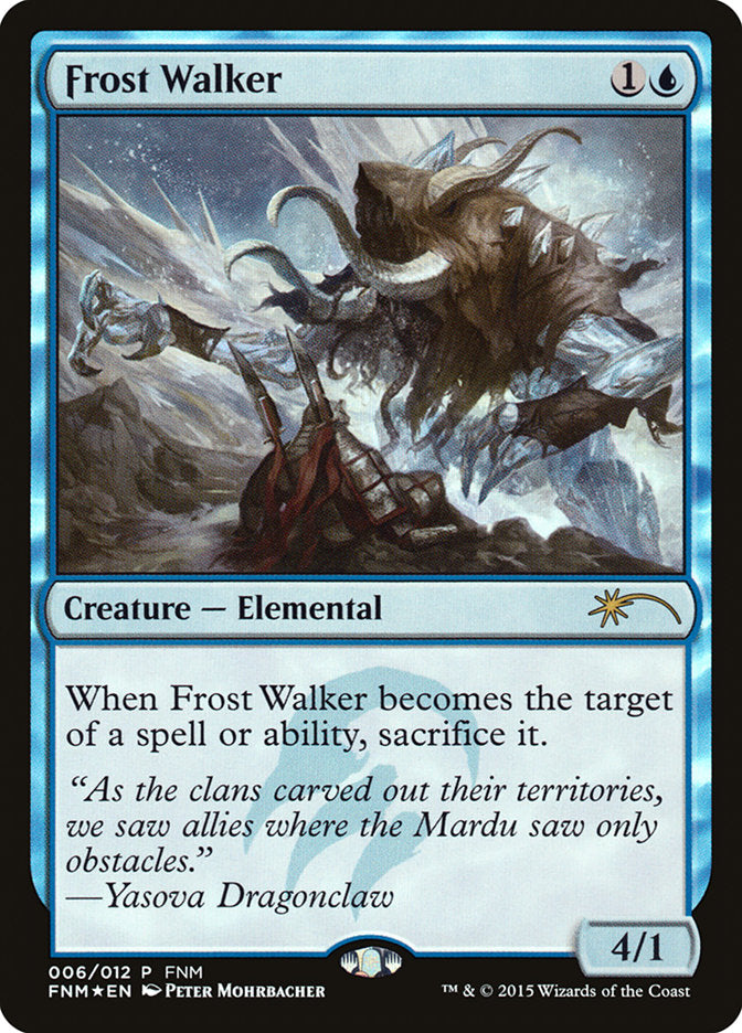 Frost Walker [Friday Night Magic 2015] Magic: The Gathering