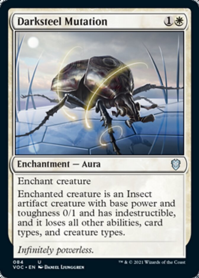 Darksteel Mutation [Innistrad: Crimson Vow Commander] Magic: The Gathering