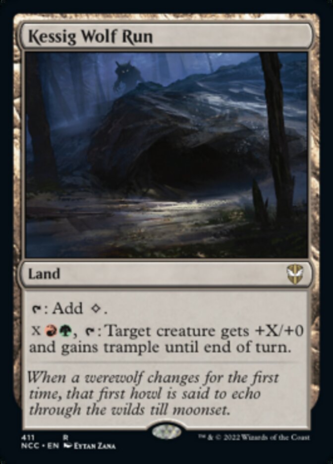 Kessig Wolf Run [Streets of New Capenna Commander] Magic: The Gathering