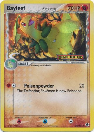 Bayleef (26/101) (Delta Species) (Stamped) [EX: Dragon Frontiers] Pokémon