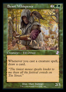 Beast Whisperer (Timeshifted) [Time Spiral Remastered] Magic: The Gathering