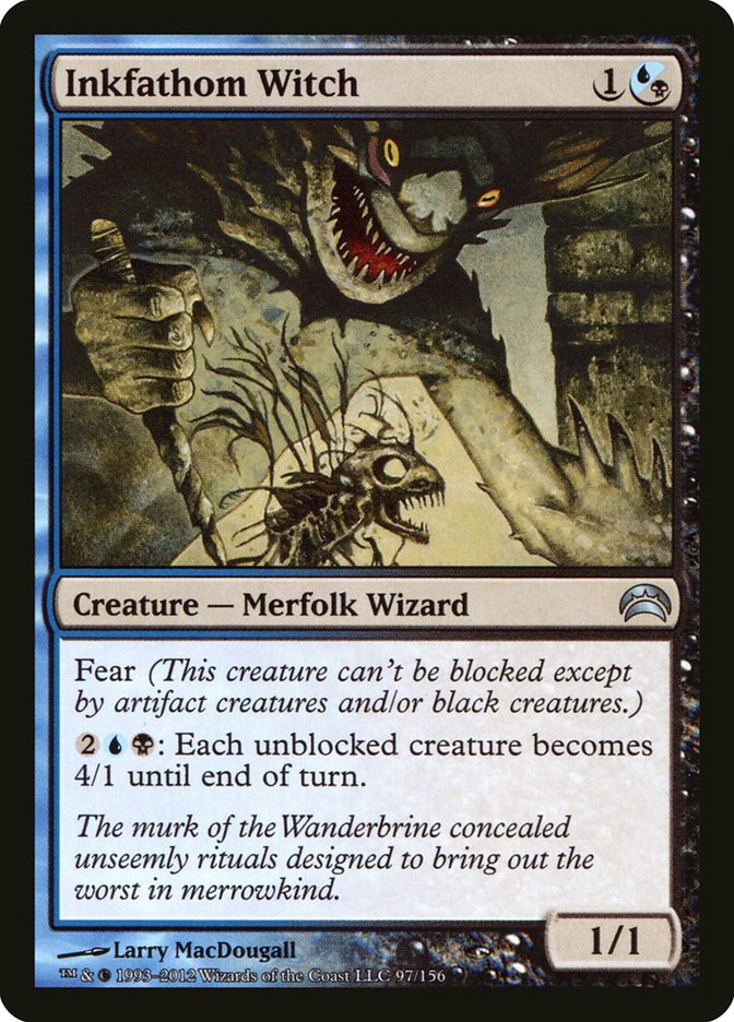 Inkfathom Witch [Planechase 2012] Magic: The Gathering