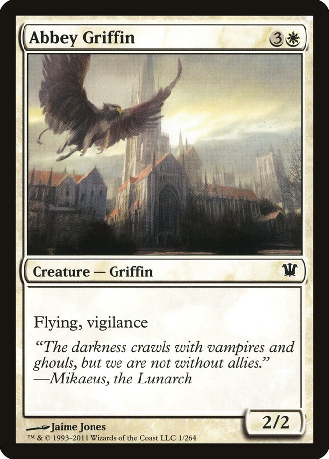 Abbey Griffin [Innistrad] Magic: The Gathering