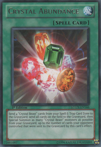 Crystal Abundance [LCGX-EN166] Rare