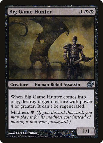Big Game Hunter [Planar Chaos] Magic: The Gathering