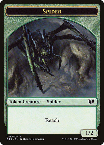 Bear // Spider Double-Sided Token [Commander 2015 Tokens] Magic: The Gathering
