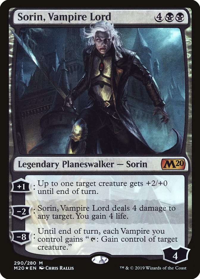 Sorin, Vampire Lord [Core Set 2020] Magic: The Gathering