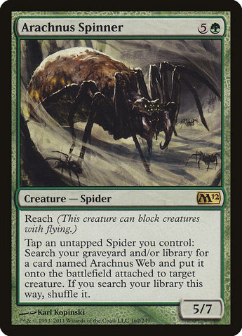 Arachnus Spinner [Magic 2012] Magic: The Gathering