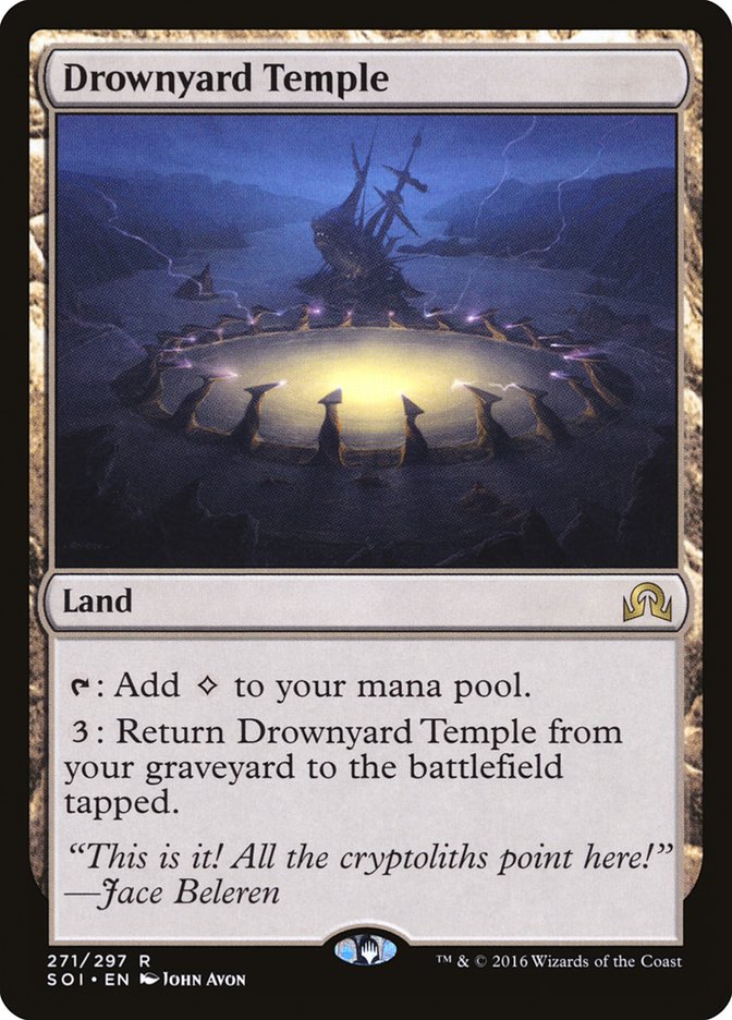 Drownyard Temple [Shadows over Innistrad] Magic: The Gathering