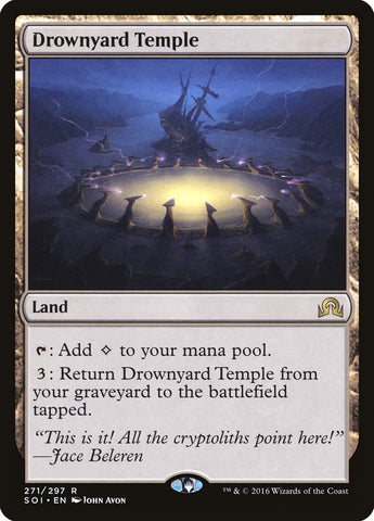Drownyard Temple [Shadows over Innistrad] Magic: The Gathering