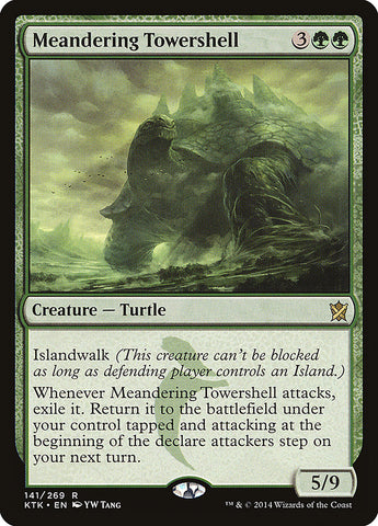 Meandering Towershell [Khans of Tarkir] Magic: The Gathering
