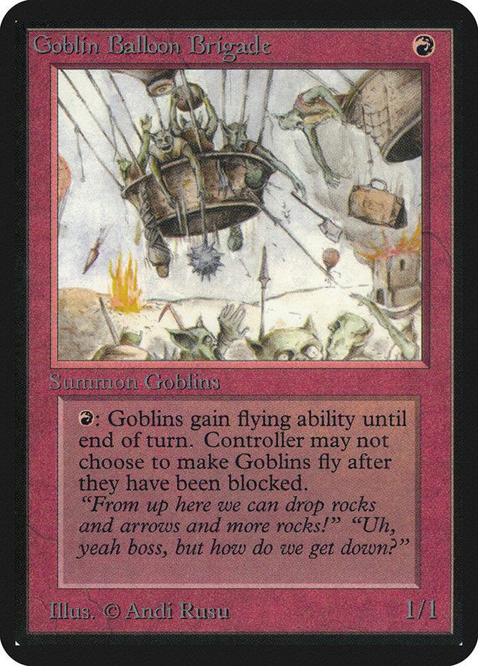 Goblin Balloon Brigade [Alpha Edition] Magic: The Gathering