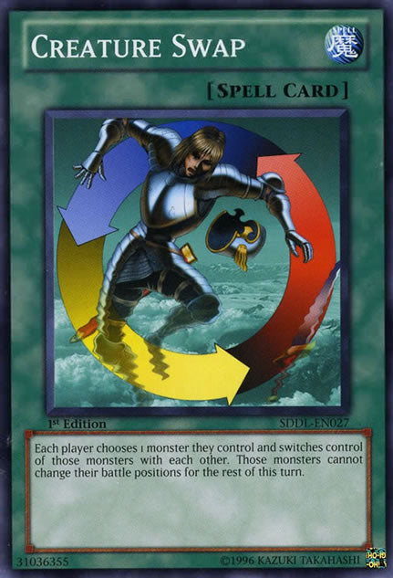Creature Swap [SDDL-EN027] Common Yu-Gi-Oh!
