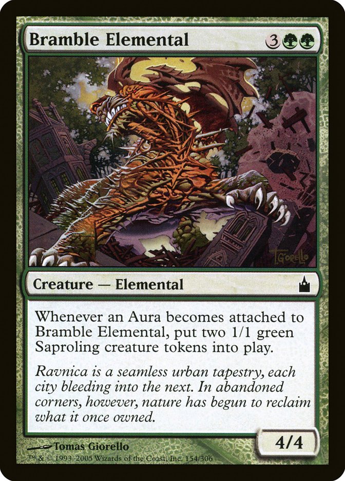 Bramble Elemental [Ravnica: City of Guilds] Magic: The Gathering