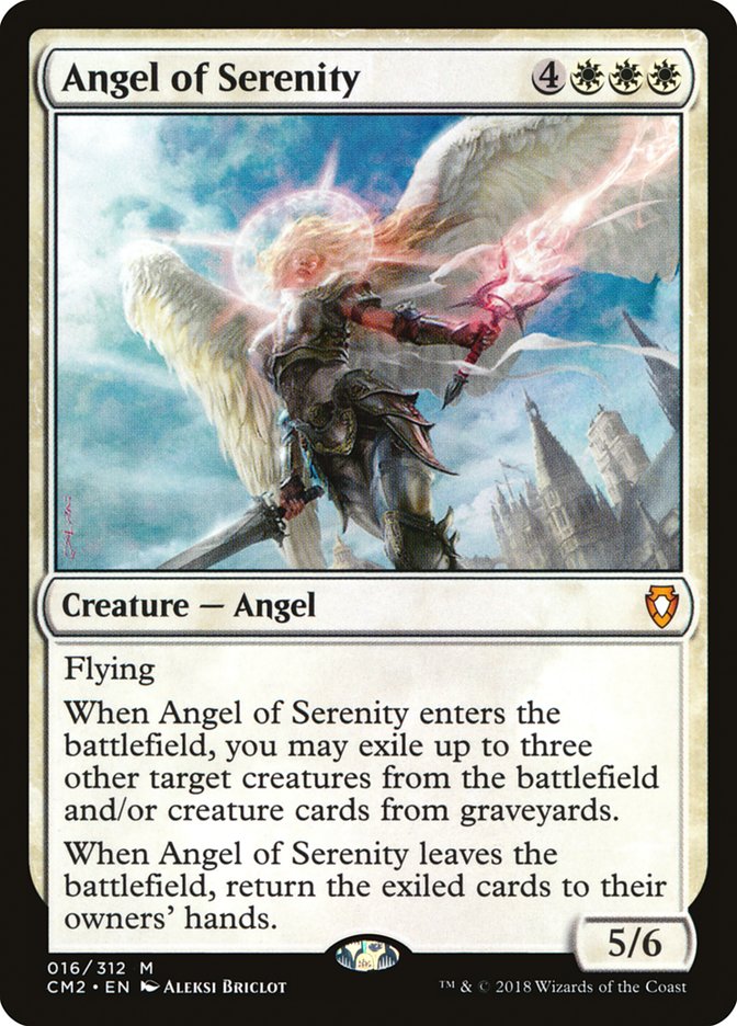 Angel of Serenity [Commander Anthology Volume II] Magic: The Gathering