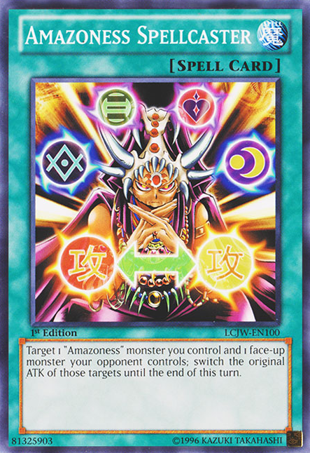 Amazoness Spellcaster [LCJW-EN100] Common Yu-Gi-Oh!