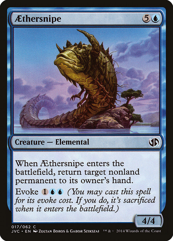 Aethersnipe [Duel Decks Anthology] Magic: The Gathering