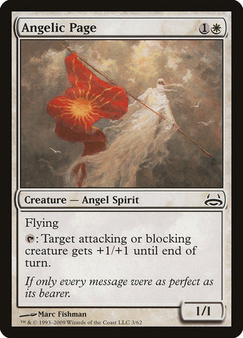 Angelic Page [Duel Decks: Divine vs. Demonic] Magic: The Gathering