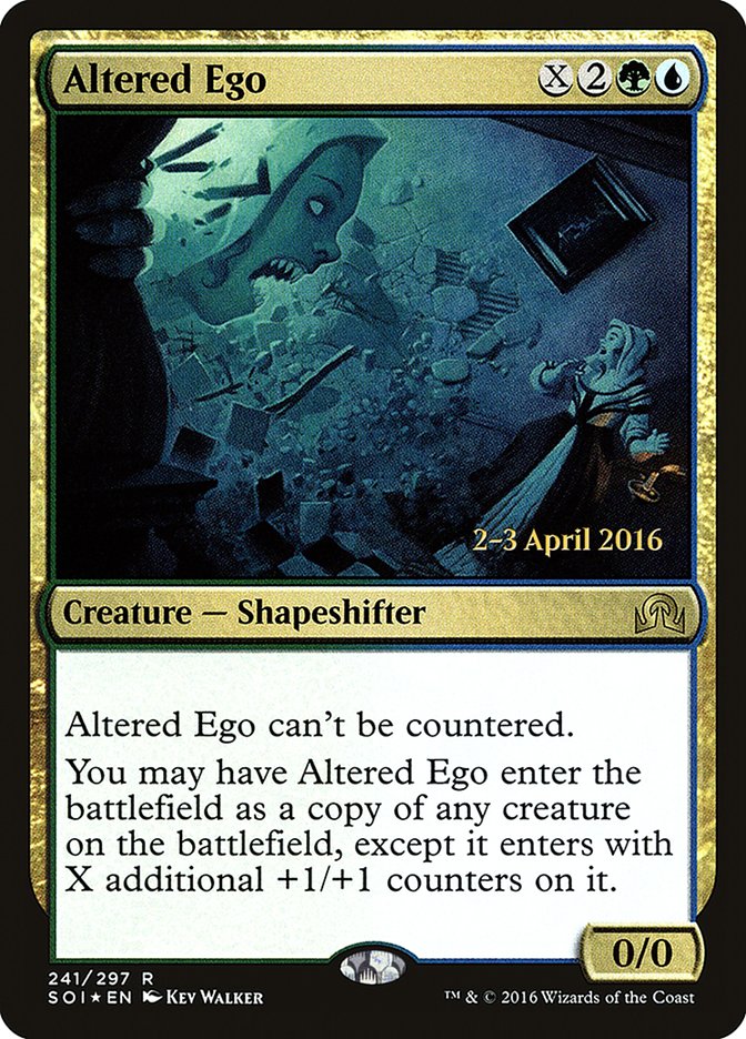 Altered Ego [Shadows over Innistrad Prerelease Promos] Magic: The Gathering