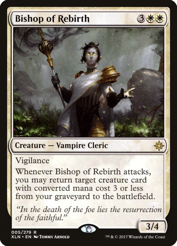 Bishop of Rebirth [Ixalan] Magic: The Gathering