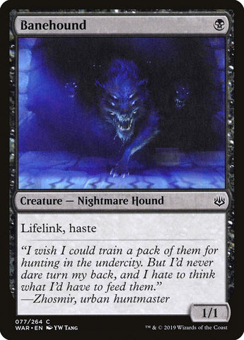 Banehound [War of the Spark] Magic: The Gathering