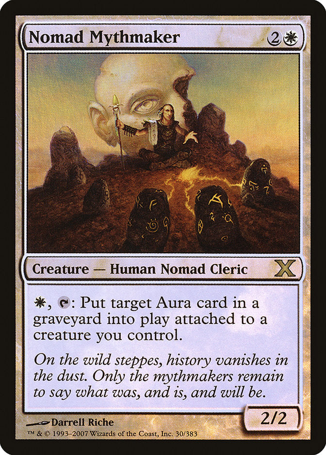 Nomad Mythmaker (Premium Foil) [Tenth Edition] Magic: The Gathering