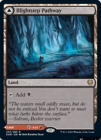 Blightstep Pathway // Searstep Pathway [Kaldheim] Magic: The Gathering