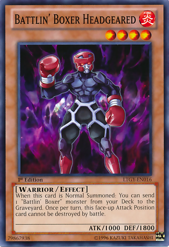 Battlin' Boxer Headgeared [LTGY-EN016] Common Yu-Gi-Oh!