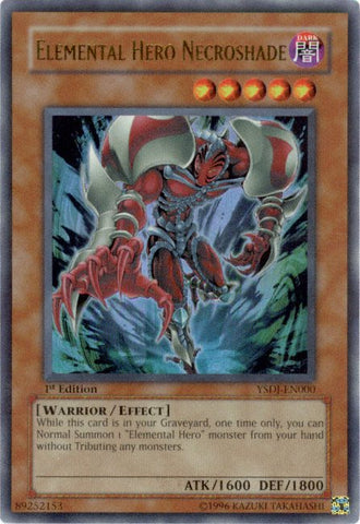 Elemental HERO Necroshade [YSDJ-EN000] Ultra Rare Yu-Gi-Oh!
