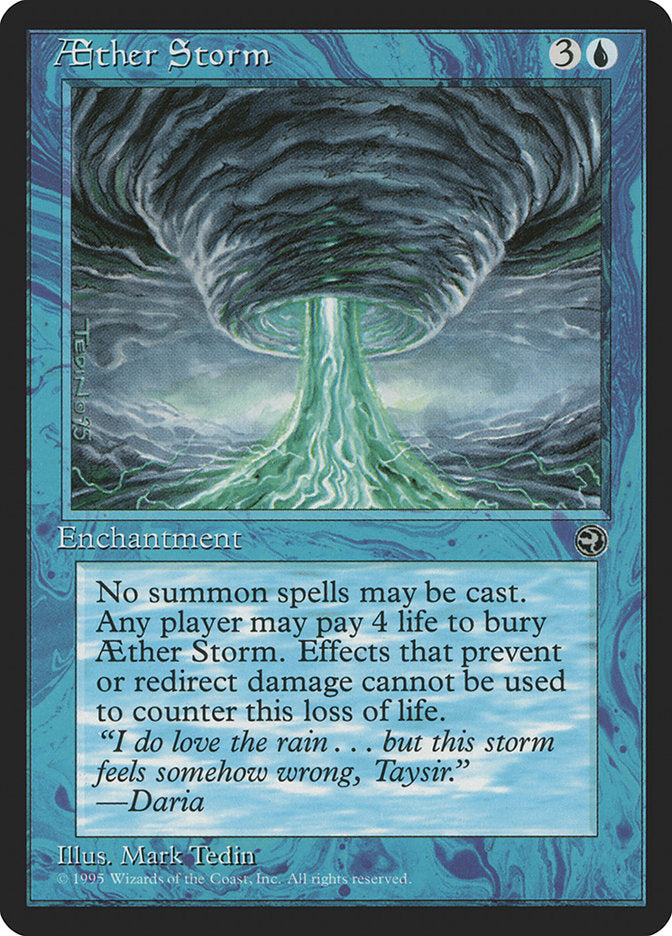 Aether Storm [Homelands] Magic: The Gathering