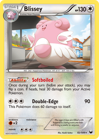 Blissey (82/108) [Black & White: Dark Explorers] Pokémon