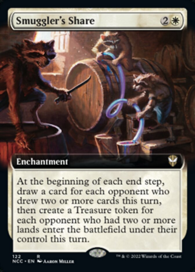 Smuggler's Share (Extended Art) [Streets of New Capenna Commander] Magic: The Gathering