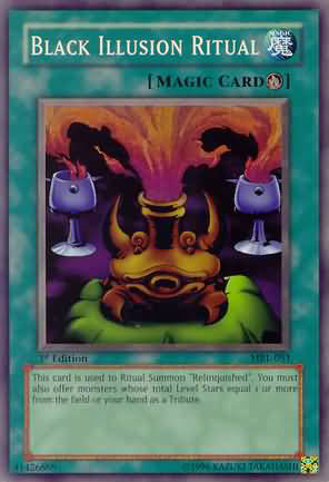 Black Illusion Ritual [MRL-051] Super Rare Yu-Gi-Oh!